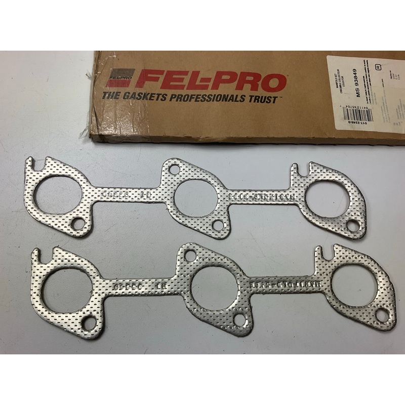 Fel-Pro MS93849 Exhaust Manifold Gasket Set 86-92 Ford Bronco II Ranger 2.9L V6