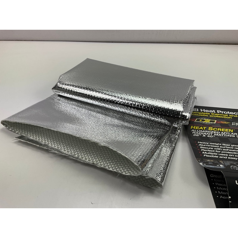 DEI 010401 Radiant Reflective Heat Screen Barrier Protective Mat, 40''x36''
