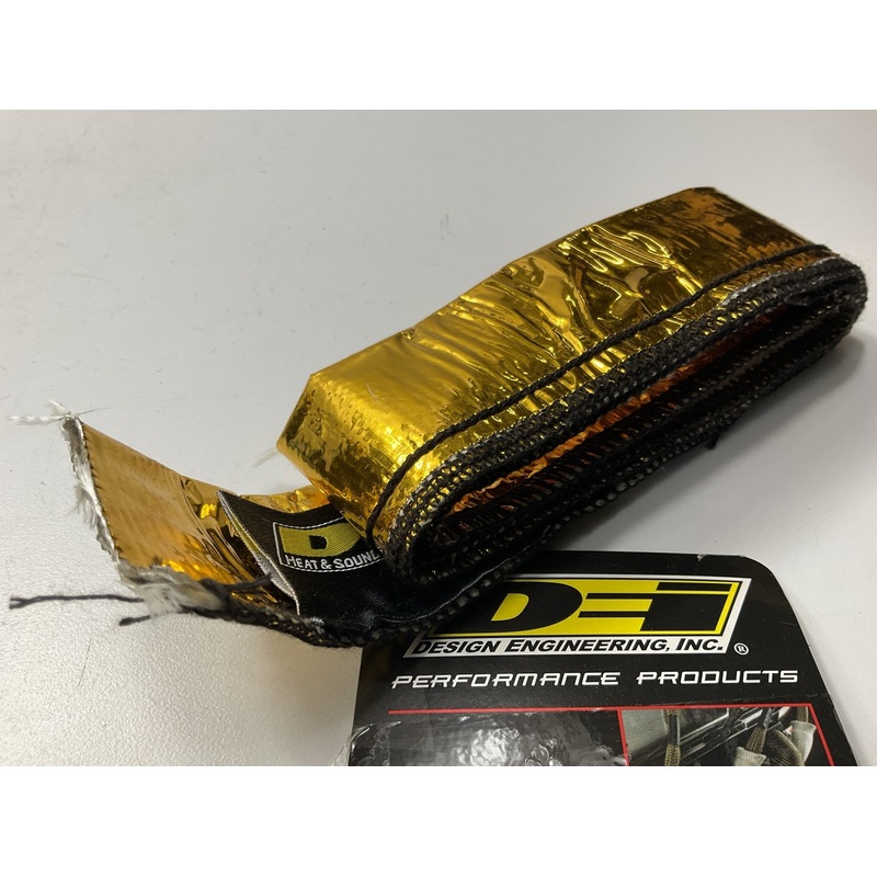 DEI 010914 Heat Sheath GOLD 3/4'' I.D. X 36'' Line Sleeving Heat Protection Shield