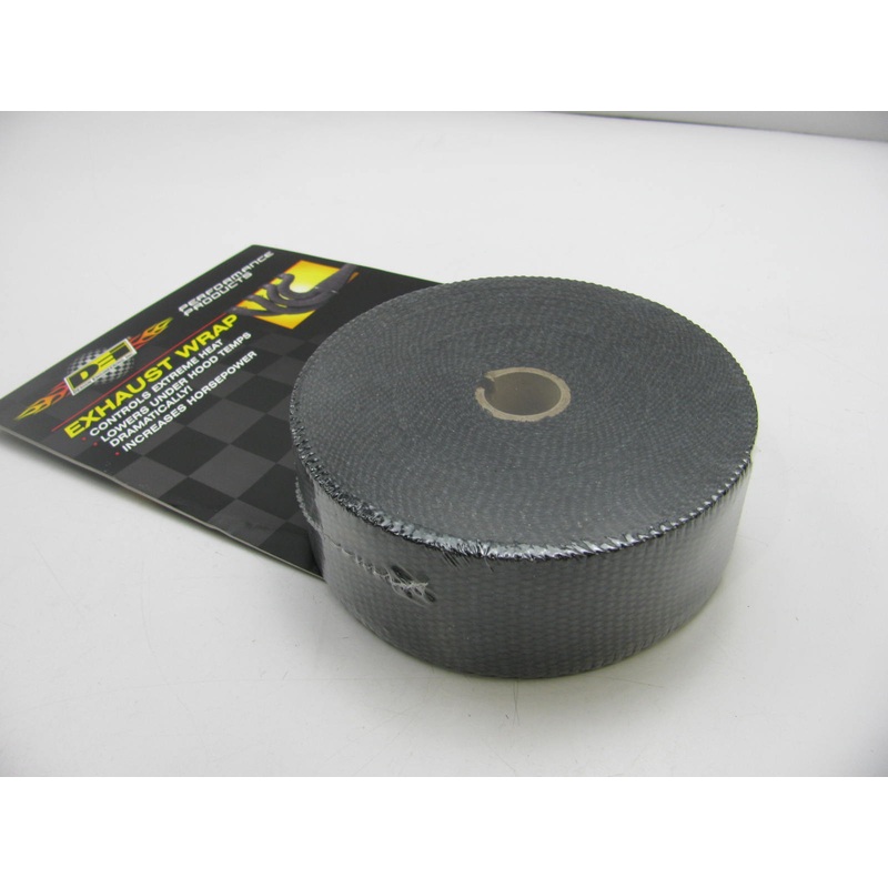 Design Engineering DEI 010108 Exhaust System Wrap Roll, Black,  2''x50'