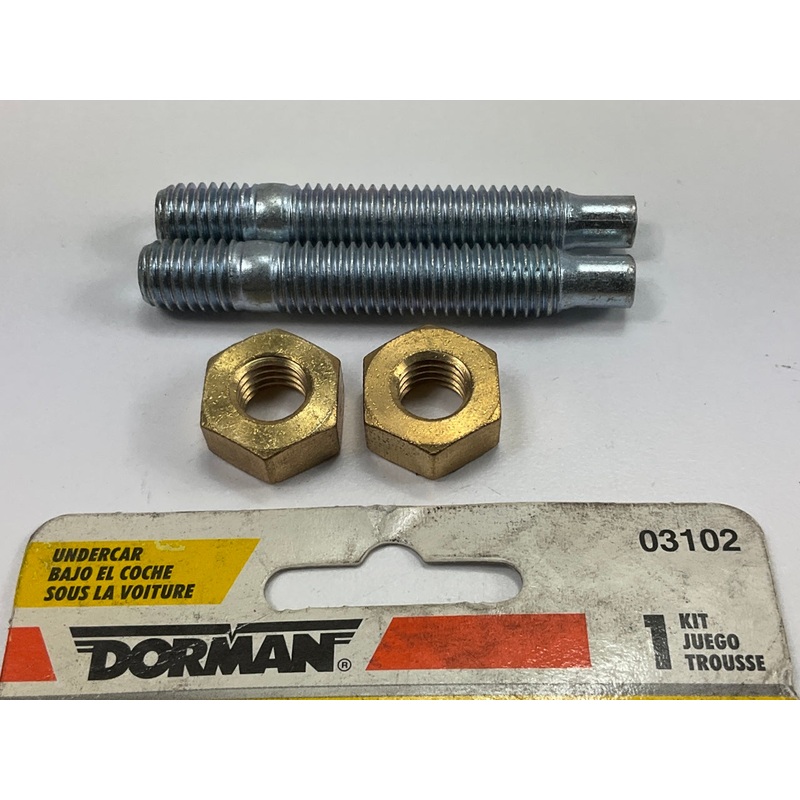 Dorman 03102 Exhaust Flange Stud & Nut Kit 10MM X 1'' X 65MM