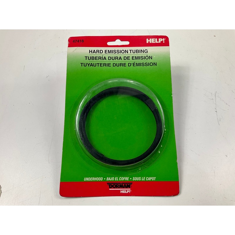 Dorman 47418 Universal Hard Black Vacuum Multi Purpose Tubing 5/32'' OD X 3' Long
