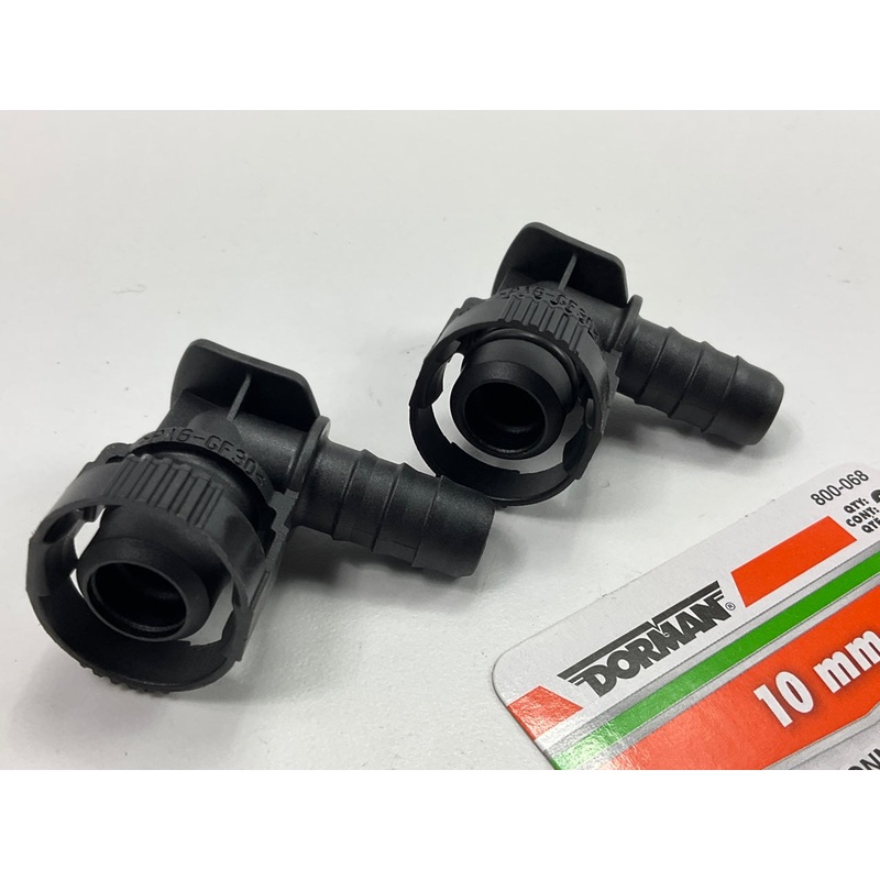 Dorman 800-068 Crankcase Ventilation Hose Connectors, Elbow 90 To 10 Mm Barbe