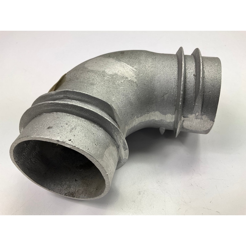 Exhaust-Away AEL40 Aluminum 90 Degree Elbow For 4'' Exhaust Hose, Connect 2 Hoses
