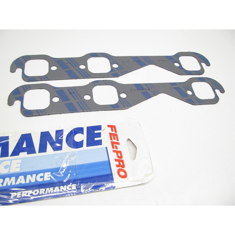 Fel-pro 1403 Performance Exhaust Manifold Gasket Set 1.55'' X 1.55'' Chevy 4.3L V6