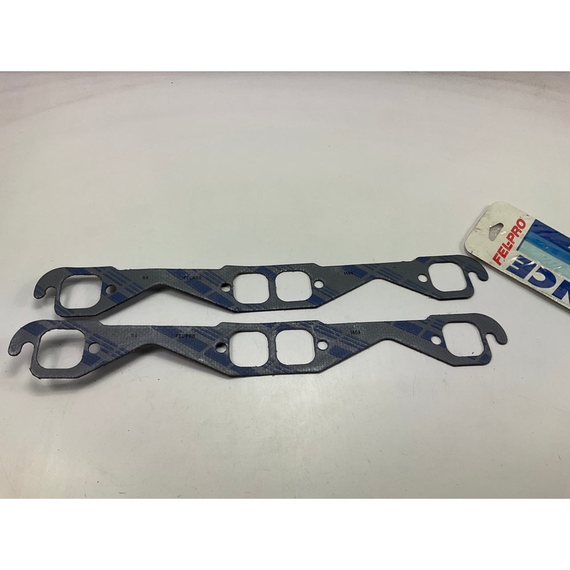 Fel-pro 1404 Performance Exhaust Gasket Set 67-00 GM SBC Vortec Square Port 1.50