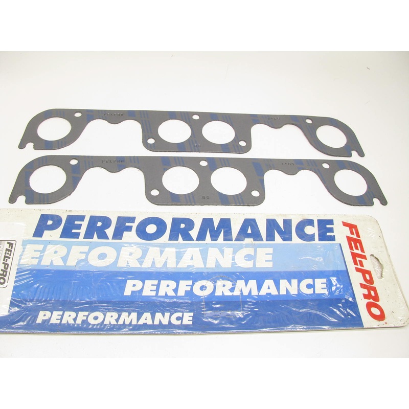 Fel-pro 1409 Performance Exhaust Gasket Set Chevy V8 Small Block 1.81'' Brodix 18