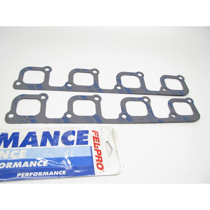 Fel-pro 1433 Exhaust Header Gaskets For Ford Yates SVO 351W 1.86x1.68'' Port