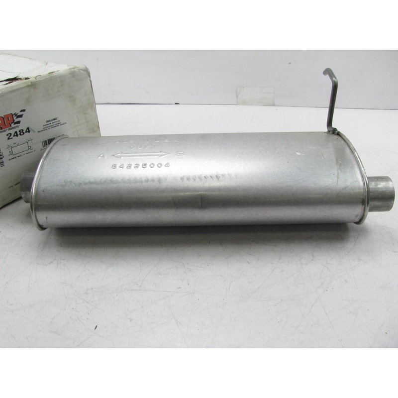 Ap Exhaust 2484 Exhaust Muffler - 2'' Inlet / Outlet X 19'' Long X 8-3/4'' Wide