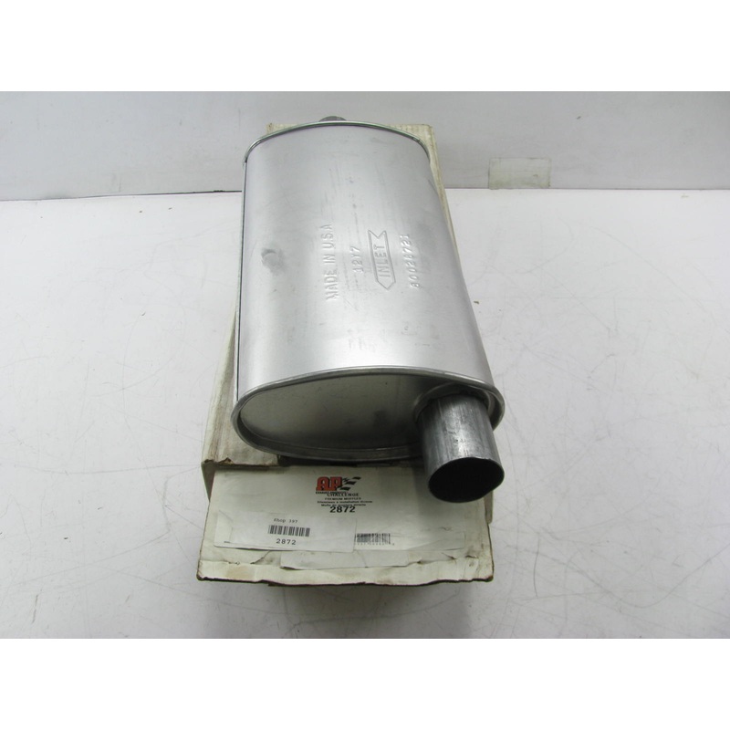 AP Exhaust 2872 Exhaust Muffler - 2-1/4'' Inlet 2'' Outlet