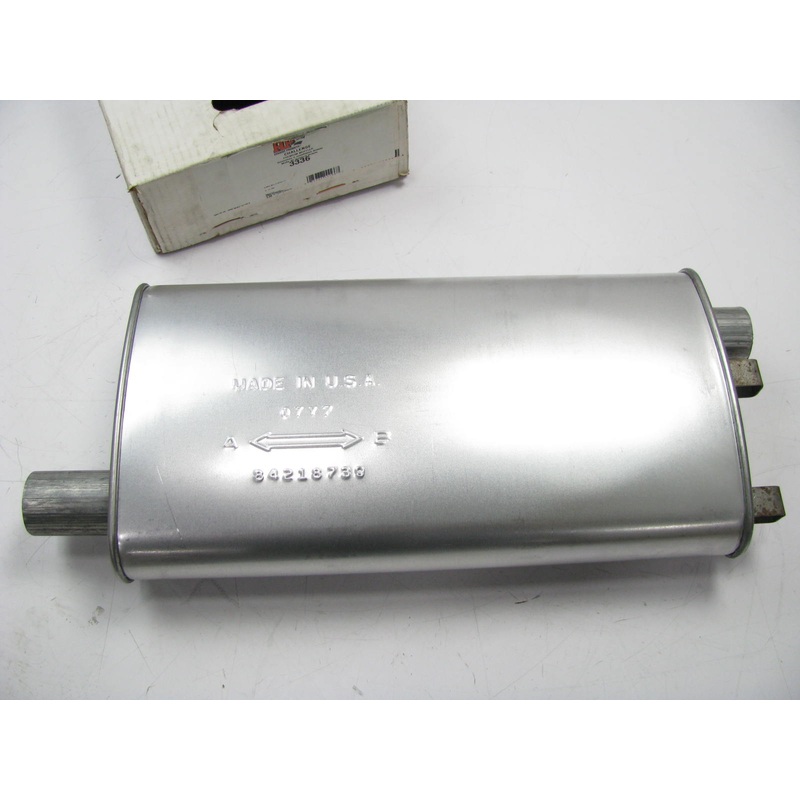 Ap Exhaust 3336 Left Exhaust Muffler - 2'' Inlet / 2'' Outlet