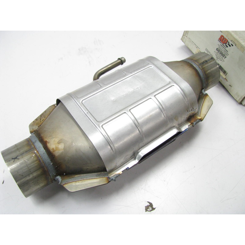 AP Exhaust 603007 Universal Catalytic Converter 3'' X 3'' 16-1/2'' Long W/ Air