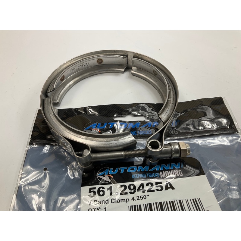 Automann 561.29425A Stainless Steel Exhaust V-Band Clamp, 4.25'' Diameter