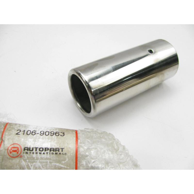 Autopart 2106-90963 Polished Stainless Steel Exhaust Tip For 2000-04 Ford Focus