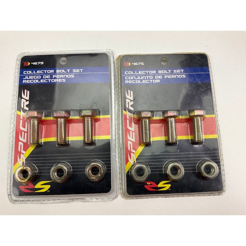 BOLT Pack For Dual Exhaust Header Collectors - Includes 6 Bolts & Nuts