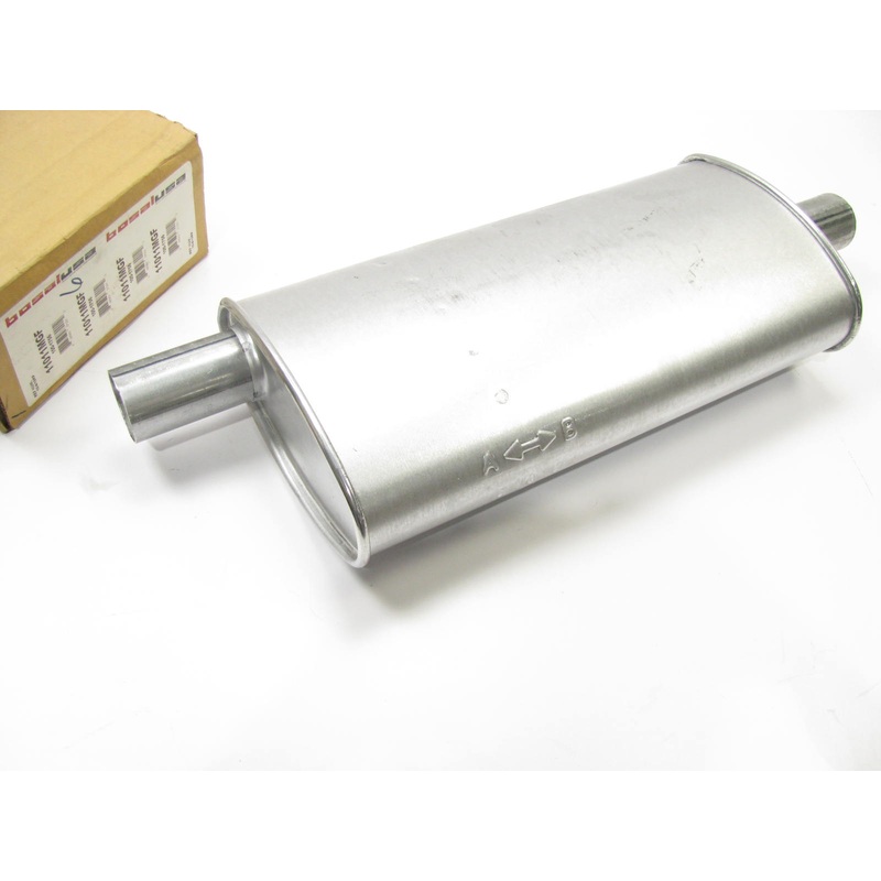 Bosal Universal  Aluminized Steel Exhaust Muffler 100-1756 2'' In/Out 25'' Long