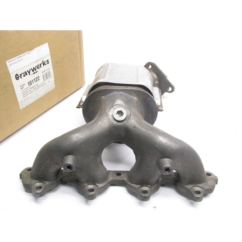 Catalytic Converter With Integrated Exhaust Manifold Front ATP 101122