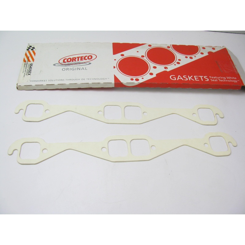 Corteco 55405EX Exhaust Header Gasket Set - SBC Small Block Chevy 1955-87 V8