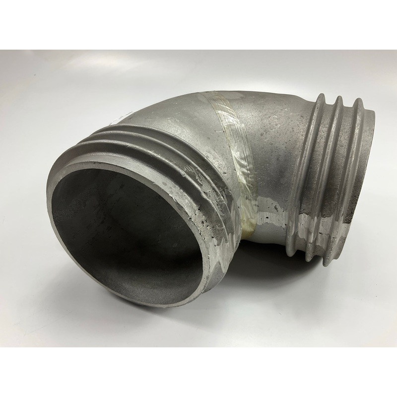 Crushproof 6'' Exhaust Elbow Connector AEL60 For Overhead Pulley System 6'' Hose