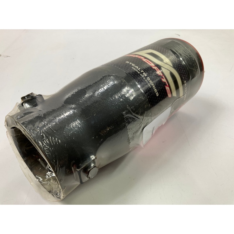 Dc Sport EX1010BR Black W/ Red Slant Cut Exhaust Tip For 1.75'' To 2.5'' Pipe