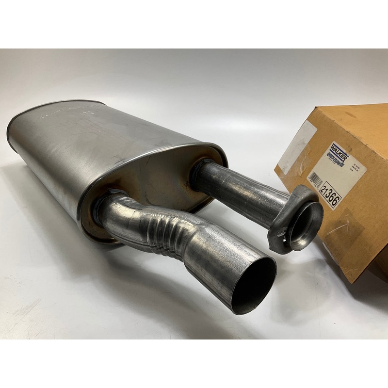 Walker 21366 Direct Fit Quiet-Flow SS Muffler - 1998-2001 Ford Explorer 5.0L V8