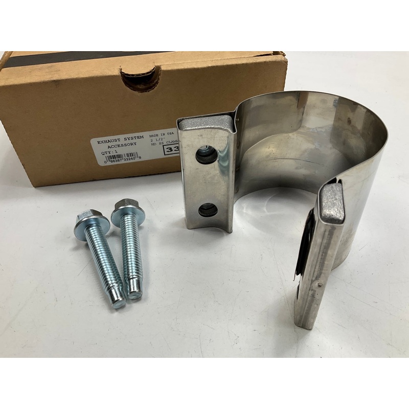 Walker 33240 2-1/2'' Heavy Duty Stainless Steel Band Exhaust Clamp
