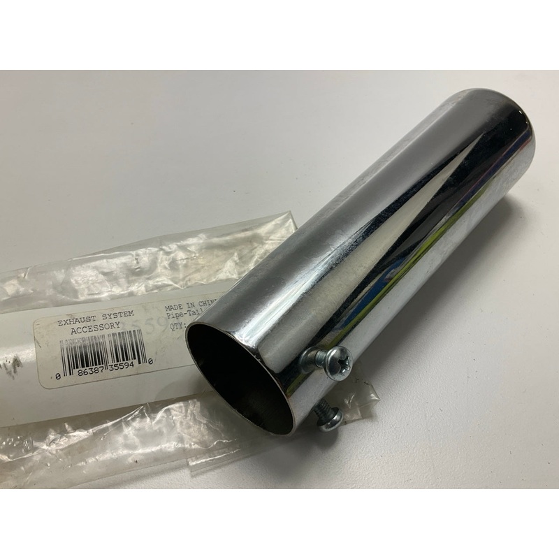 Walker 35594 Exhaust Tail Pipe Tip - 1.625'' Inlet (OD) 1.25'' Outlet (ID)