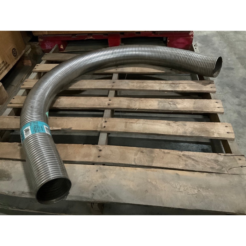Walker 46917 Universal Stainless 4'' Exhaust Flex Pipe Flex Tube - 6 Feet Long