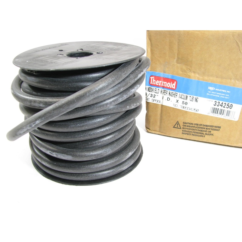 Thermoid 334250 Windshield Wiper Washer Vacuum Tubing - 9/32'' ID X 50' Long