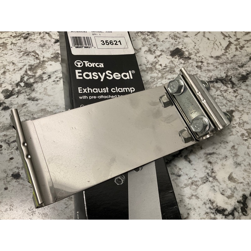 Torca 35621 Stainless Steel Exhaust Clamp - 2-1/4''