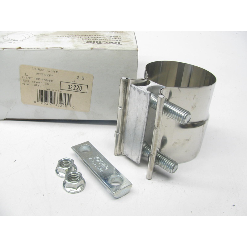 Torctite 33220 Exhaust Clamp 2.5'' Inch