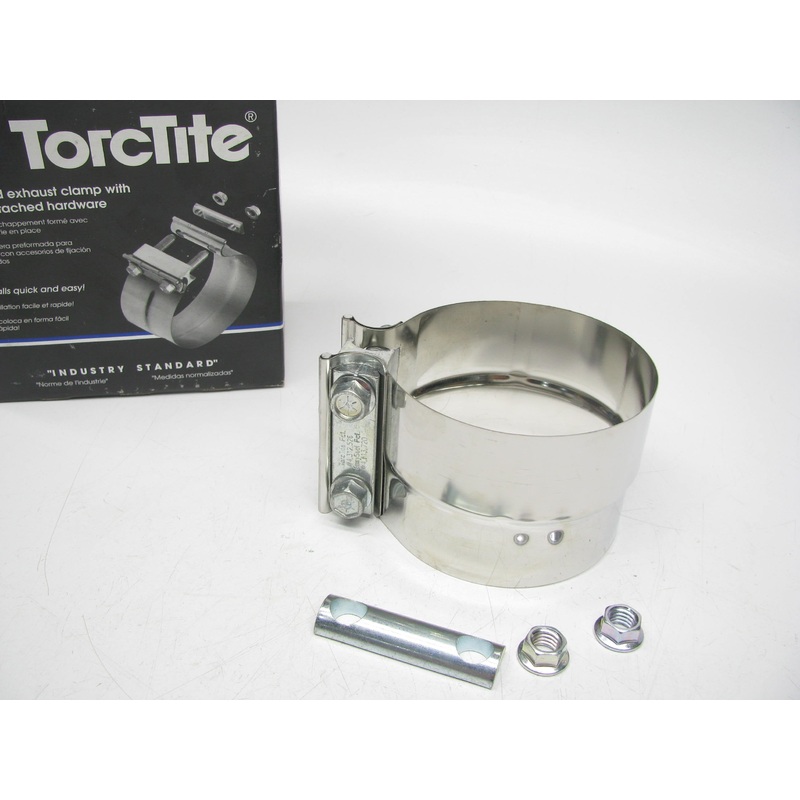 Torctite TLC400S 304SS Stainless Steel 4'' Band Exhaust Clamp