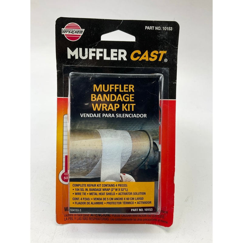 VersaChem 10153 Muffler-Cast Muffler Bandage Repair Wrap Kit