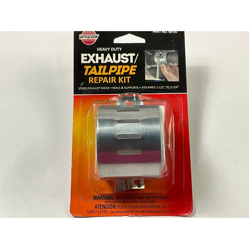 VersaChem 90100 Heavy Duty Exhaust / Tailpipe Repair Clamp Seal Kit - Stop Leaks