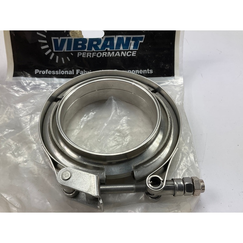 Vibrant 1491 Exhaust Clamp Flange Assembly Stainless Steel SS304 V-Band 3'' Turbo