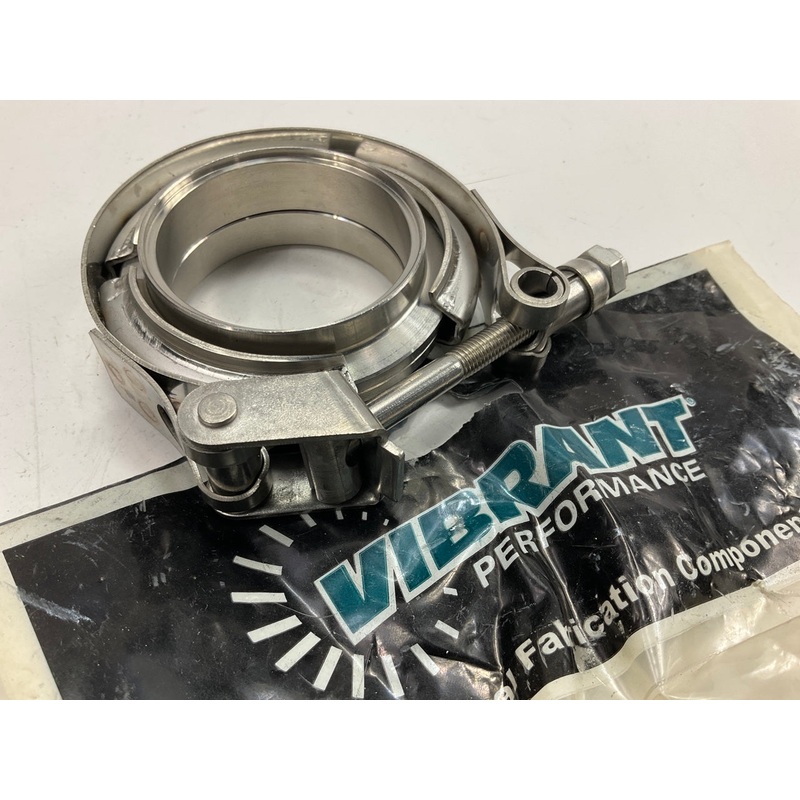 Vibrant Performance 1488 2'' V-band Flange & Clamp, Stainless Steel