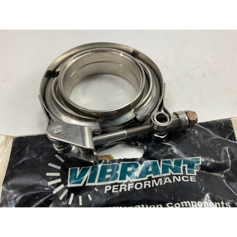 Vibrant Performance 1489  2-1/4'' (2.25'') V-band Flange & Clamp, Stainless Steel