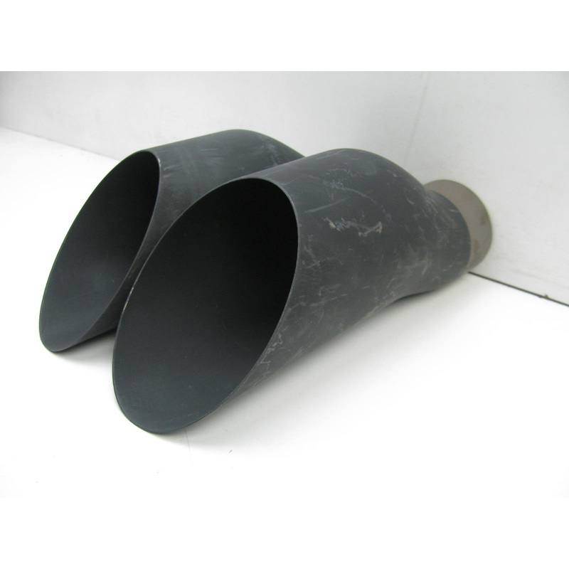 PAIR - 2.5'' Dia. Exhaust Tips, Universal, Aprox. 9'' Long, For 2.5'' Dual Exhaust