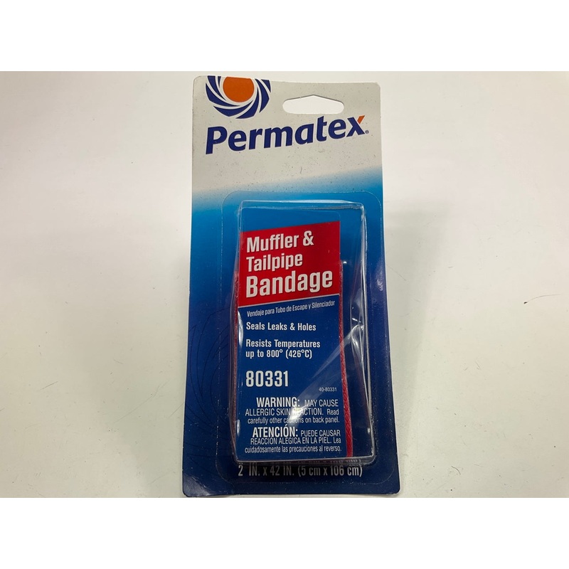 Permatex 80331 Muffler / Tailpipe Bandage - Repairs Holes & Seals Exhaust Leaks