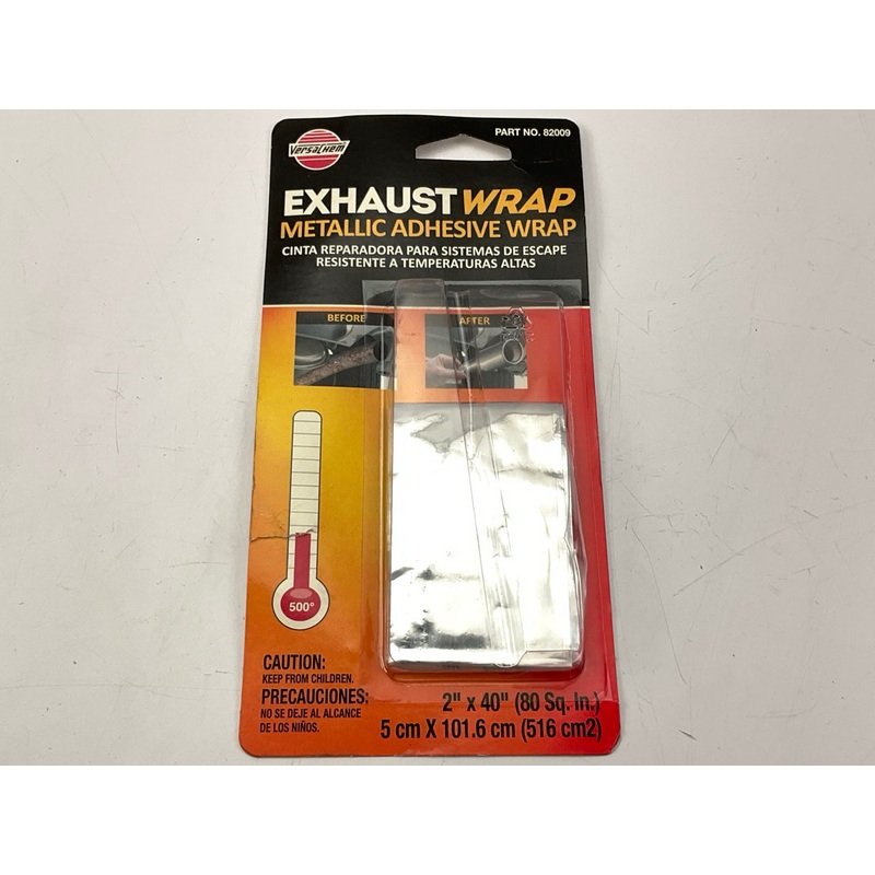 Permatex 82009 Metallic Adhesive Exhaust System Repair Tape, 2'' X 40'' Inch