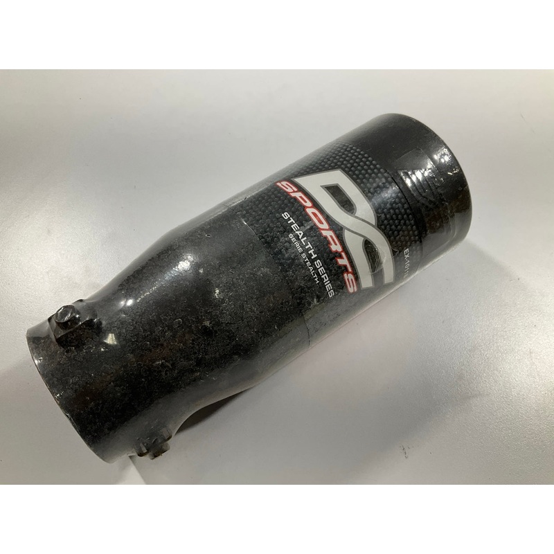 Pilot EX-1011B Universal Exhaust Tip, 3.75'' Outlet, 2.875'' Inlet, For 1.75''-2.5''