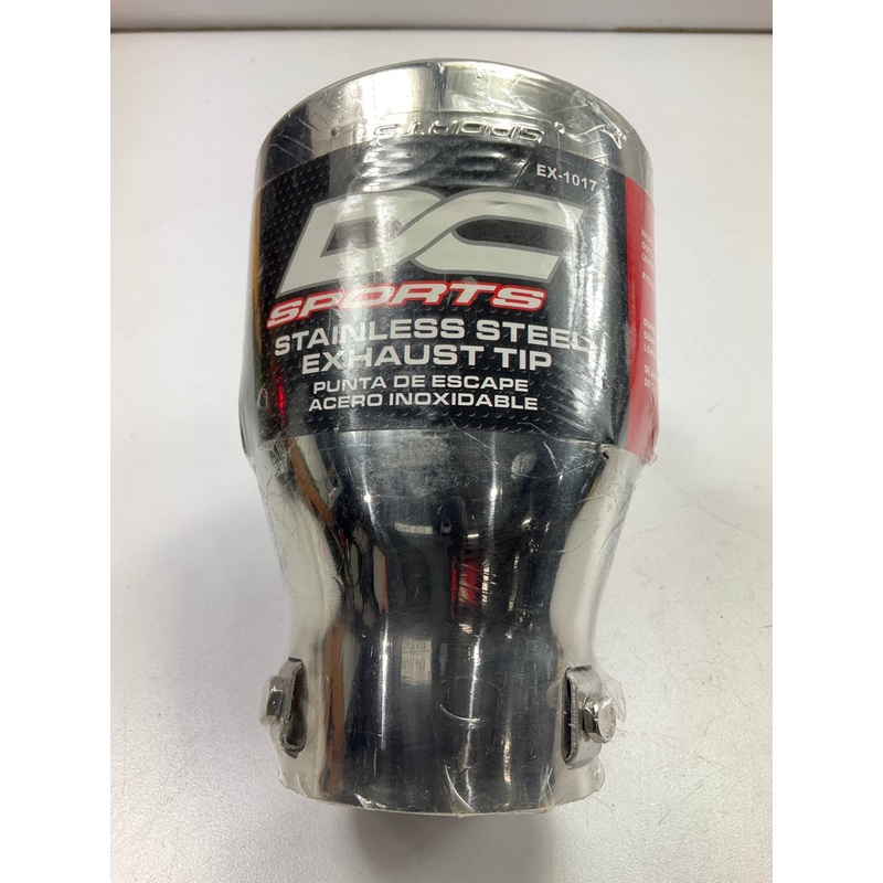 Pilot EX-1017 Stainless Steel Exhaust Tip, 4.635'' X 3.500'' For 2''-2.75'' Pipes
