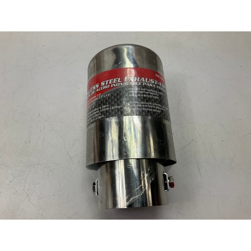 Pilot PM-1002 Stainless Steel Exhaust Tip For 1.5''-2''