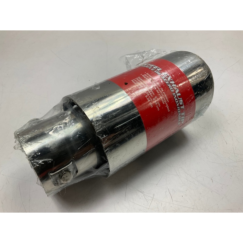 Pilot PM1036 - Stainless Exhaust Tip, 3.5'' Outlet, 2.25'' Inlet, For 1.5'' - 2''