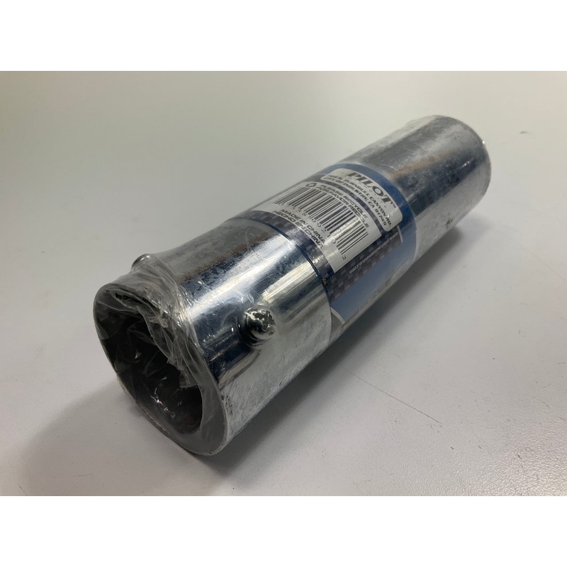 Pilot PMZ-021 Chrome Exhaust Tip - 7''x2'' - Rolled Edge