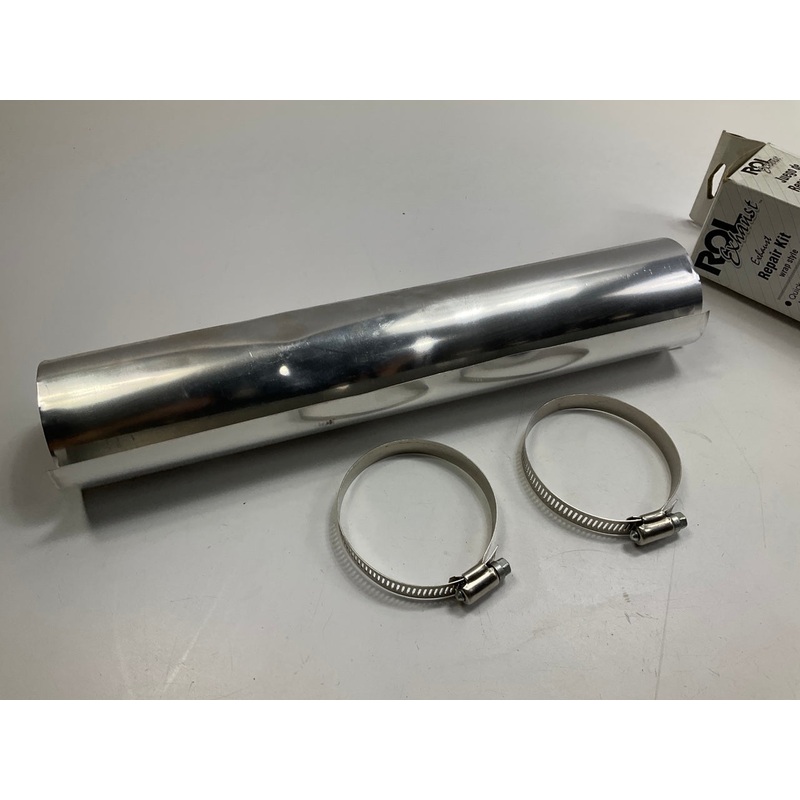 Rol Exhaust 540050 Universal Exhaust Repair Kit, 14'' X 14'', Aluminum