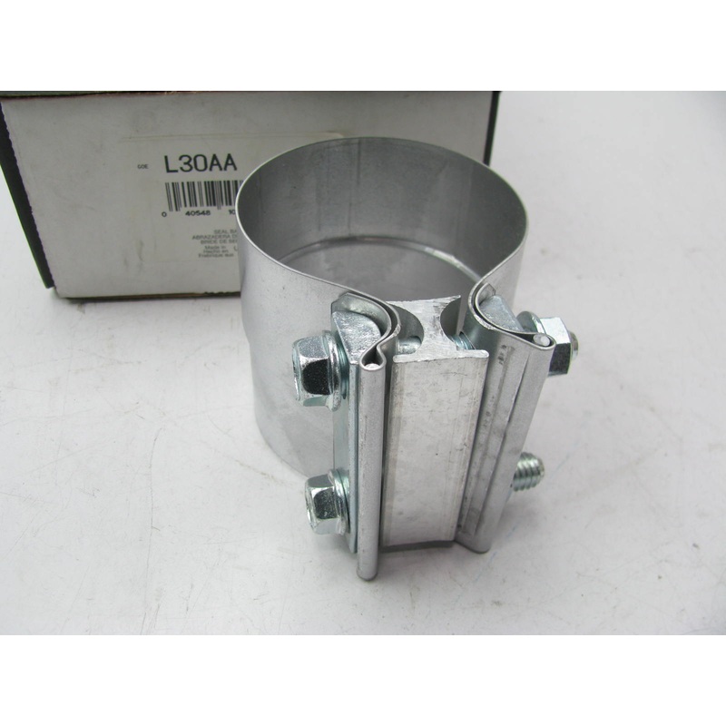 Smartparts L30AA 3'' Torca Torctite Aluminized Exhaust Steel Band Clamp