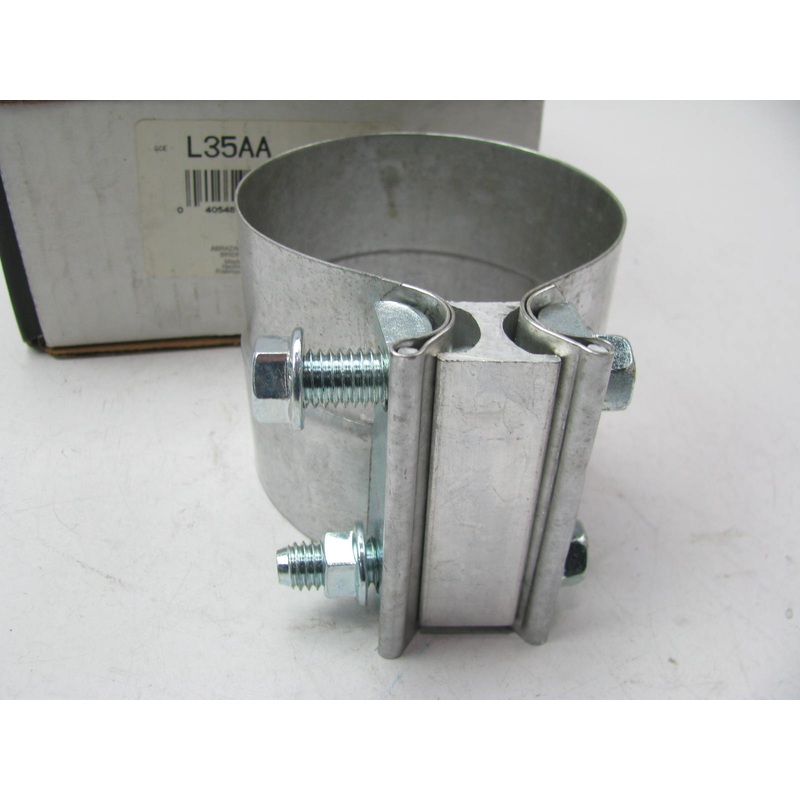 Smartparts L35AA Torca Torctite Aluminized Lap Joint Band Exhaust Clamp For 3.5''