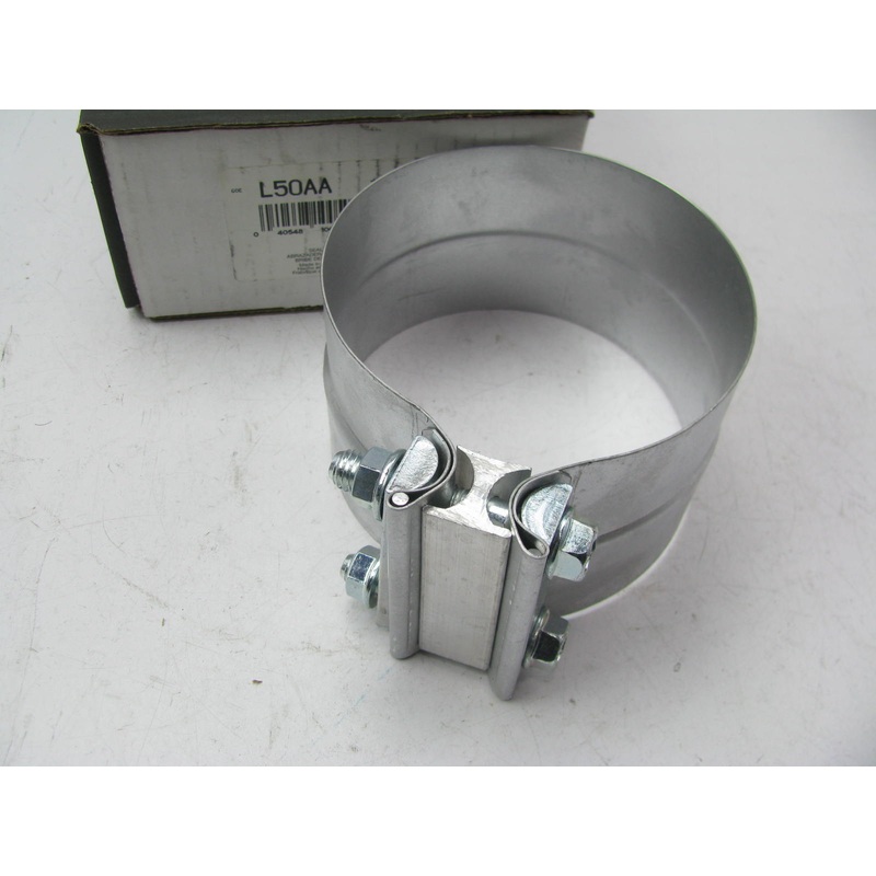 Smartparts L50AA 5'' Torca Torqtite Aluminzed Exhaust Band Lap Clamp For 3'' Wide