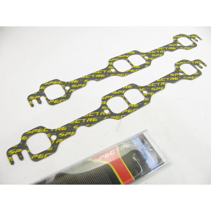 Spectre 522 Exhaust Header Gaskets 1992-1996 Chevy LT1 350 5.7L 1.50''x1.50'' Port